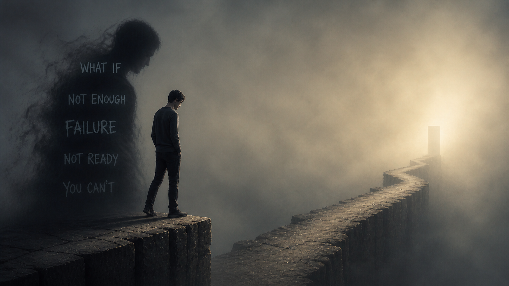 fear of failure and self-doubt
