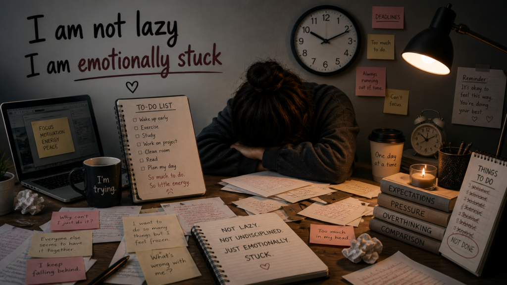 signs of fear of failure and procrastination