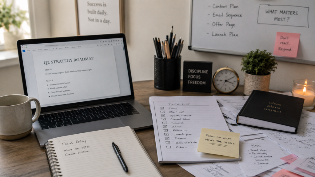 signs of procrastination and overwhelm
